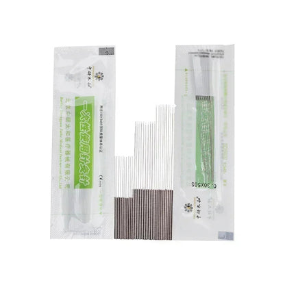 ZHONGYAN TAIHE 500/BOX Acupuncture Needles Sharp Disposable Sterile Beauty Massage Needle Acupuncture with Tube 5 Years Validity luvshop24