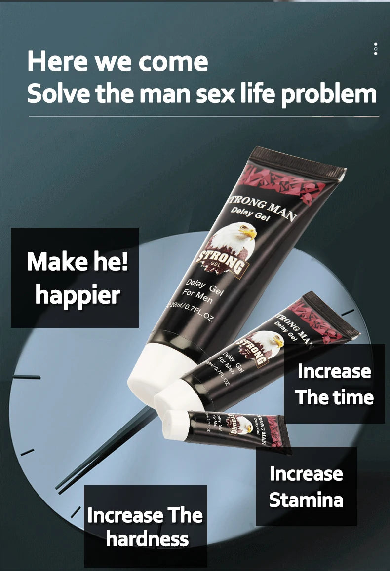 Delay Spray for Men Penis Enlargement Pills 60 Minutes Ejaculation Prolong Male Enhancer Dick Enhancement Cream Adult Tools luvshop24