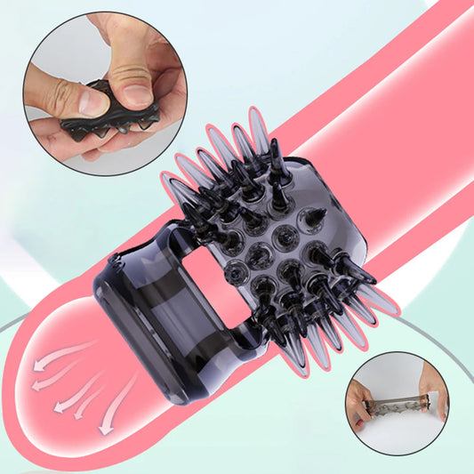 Cock Ring Penis Semen Lock Rings Male Reusable Delay Ejaculation Condom Scrotum Bondage Goods Couple Erection Adults Erotic Toys luvshop24