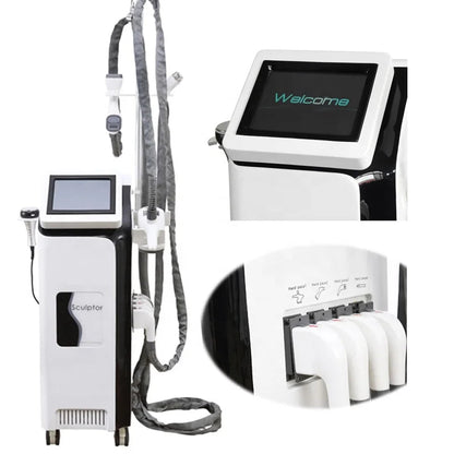 4 in 1 Vacuum Ultrasonic Cavitation 40HKZ Vela Body SHAPE Cellulite Reduction Infrared Light 940NM Face Body Slimming Machine luvshop24