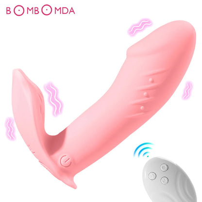 Wearable Dildo Vibrator Panties Wireless Remote Control Vibrator Clitoris Stimulator Orgasm Masturbator Sex Toys For Women luvshop24