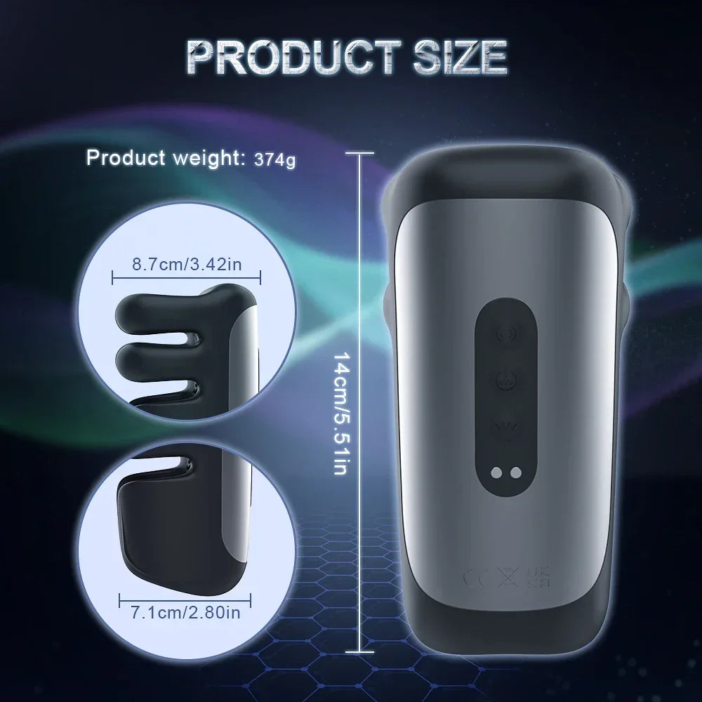 Glans Trainer for Men Powerful Vibrating Penis G Spot Masturbator Soft Fingertip Prolong Endurance Massage Vibrator Erotic Toys luvshop24