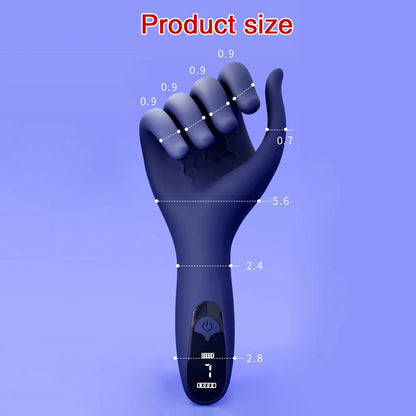 Glans Trainer for Men Powerful Vibrating Penis G Spot Masturbator Soft Fingertip Prolong Endurance Massage Vibrator Erotic Toys luvshop24