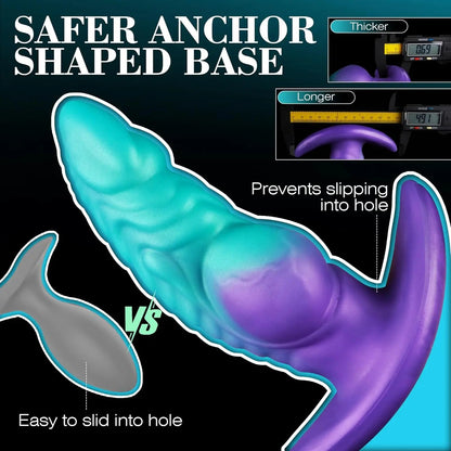 Wearable Anti Drop Soft Anal Plugs Prostate Massage Liquid Silicone Huge Butt Plug Anal Training Comfortable To Wear Butt Plug luvshop24