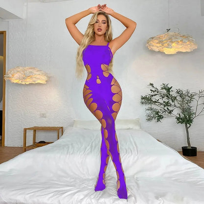 Women Sexy Lingerie Sleepwear Nightwear Body Stocking Bodysuit Sheer Plus Size Leather Lingerie Corset Women Sexy LingеRie Set luvshop24