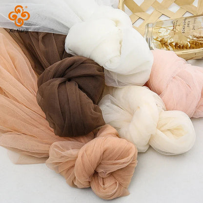 0.5/2/5m Low Stretch Corsetry Fabric Premium Strong Net Soft Nude Tulle for Corset,Power Mesh,DIY Women Dress,Bridal Veil Sewing luvshop24