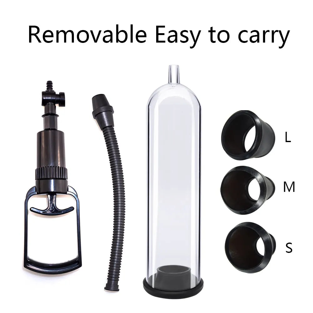 Penis Pump Sex Toys for Men Penis Enlargement Vacuum Pump for Penis Enhancement Male Masturbator Adult Penis Extender Tools luvshop24