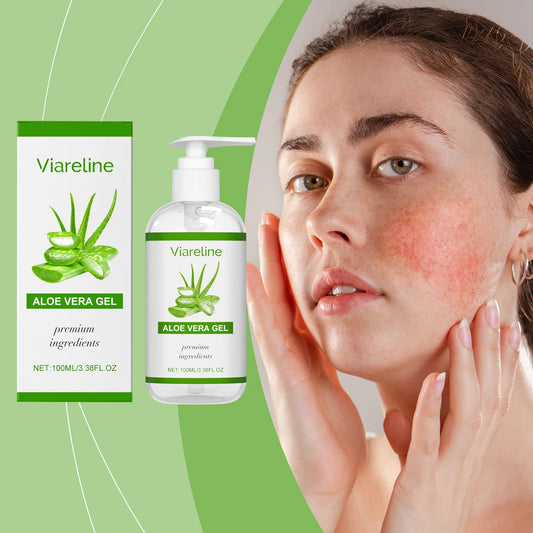 Aloe Vera Moisturizing Gel Remove Acne Relieve Sunburn Sooth Redness Brighten Facial Hydrating Rejuvenating Sun After Repair Gel luvshop24
