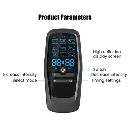 Physiotherapy Tens Muscle Stimulator Electric Ems Acupuncture Body Massage Digital Therapy Slimming Machine Electro Stimulator luvshop24