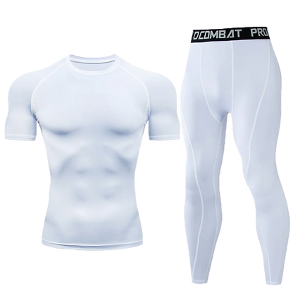 1pcs Men Long-sleeved Thermal Underwear Male Tight Fitting Fast Dry Elastic Fitness Suit Set Man Autumn Winter Sprots Wear luvshop24