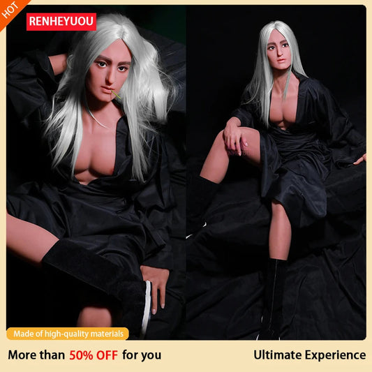 RENHEYUOU 165CM Realistic Sex Doll Big Penis Big Ass Gay Sex Toys Ladies Masturbator Sexy Adult Male sex doll insertable Anal luvshop24