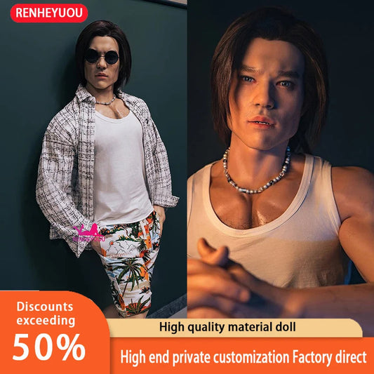 RENHEYUOU Realistic dildo Sex Dolls For Female Women Adults Product Gay Male Sex Dolls Male Life-size body Male sex toys 18+ ﻿ luvshop24