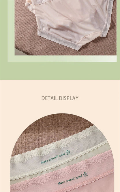 New sexy lace Panties Women Briefs ice silk breathable seamless Underwear Women ultra-thin and comfortable Female Lingerie luvshop24