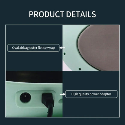 Electric Lumbar Traction Massager Adjustable Vibration Waist Massager Wa ist Spine Support Back Massage Machine Waist masajeador luvshop24