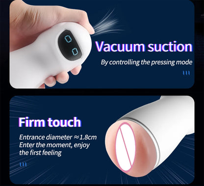 Automatic Male Sucking Mastubator Vibration Blowjob Machine Masturbation Cup Sex Toys Adult Goods for Men Masturbate Supplies luvshop24