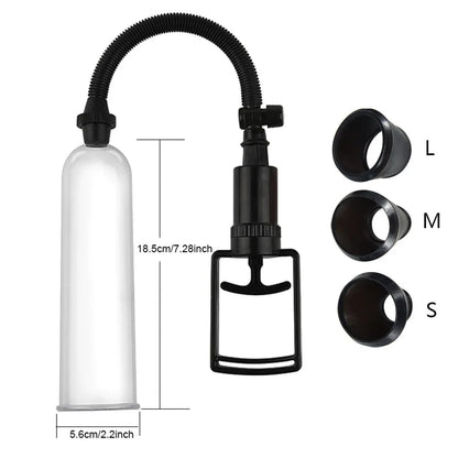 Penis Pump Sex Toys for Men Penis Enlargement Vacuum Pump for Penis Enhancement Male Masturbator Adult Penis Extender Tools luvshop24
