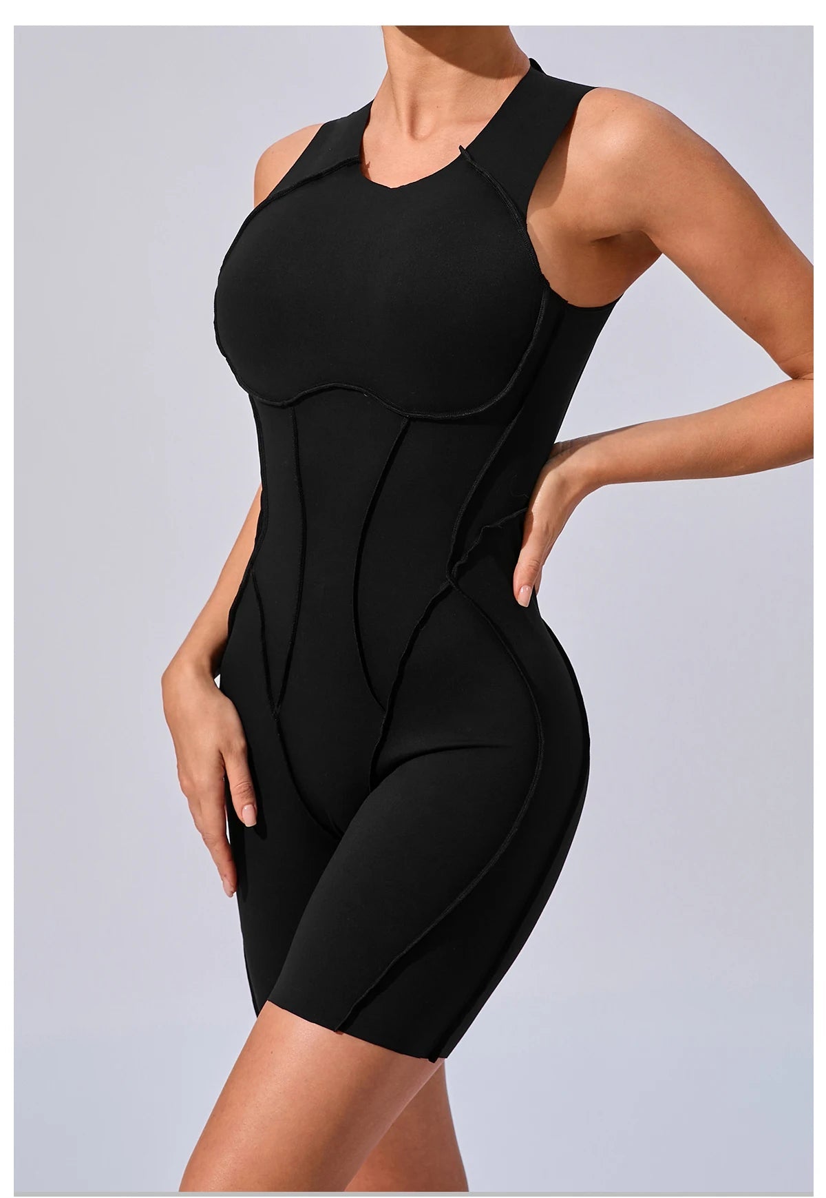 Sports Overalls Padding Sporty Jumpsuit Sportswear Woman Gym Clothing Suit for Fitness Women Bodysuit luvshop24