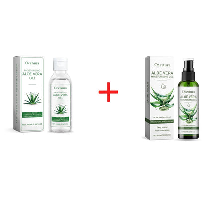 Aloe Vera Gel Pore Shrinking Oil Control Ance Remover Moisturizing Brighten Anti-Aging Facial Essence Beauty Skin Care Products luvshop24