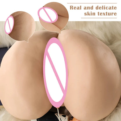 RENHEYUOU Newest SexDoll Male Masturbation Torso Doll Lifelike Vagina TPE Adult Insertable Pussy Half Body Sex Toy luvshop24
