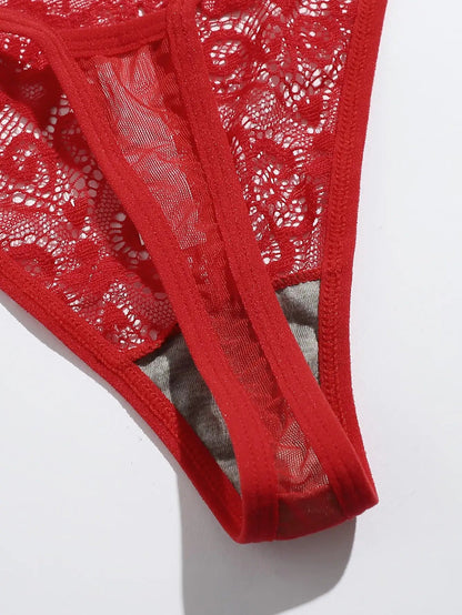 2pcs Low Waist Lace Thong For Women Sexy Panties Comfortable Underwear Female Underpants Lingerie C847 luvshop24