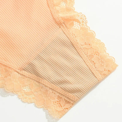 6PCS/Set Sexy Lace Panties for Women Low Waist G-String Underwear Ladies Sexy T-Back Bikini Female Breathable Lingerie Plus Size luvshop24