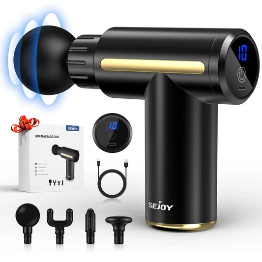 SEJOY Deep Tissue Muscle Vibrator Massager Gun Handheld Massage Gun  Fascia Gun for Pain Relief luvshop24
