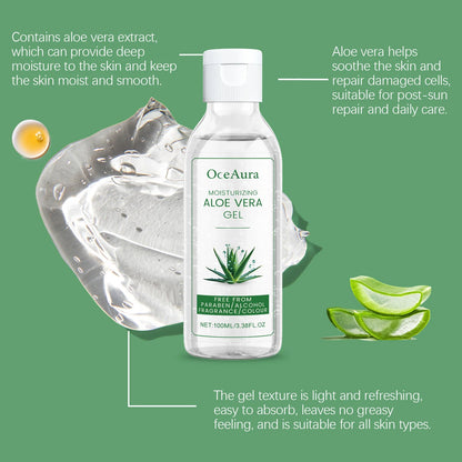 Aloe Vera Gel Pore Shrinking Oil Control Ance Remover Moisturizing Brighten Anti-Aging Facial Essence Beauty Skin Care Products luvshop24