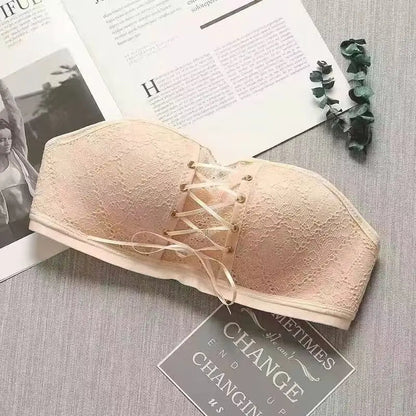 Women's bra sexy Lace Lingerie Fashion Push Up Comfort Brassiere For Girls Without Steel Rings Female Lingerie luvshop24