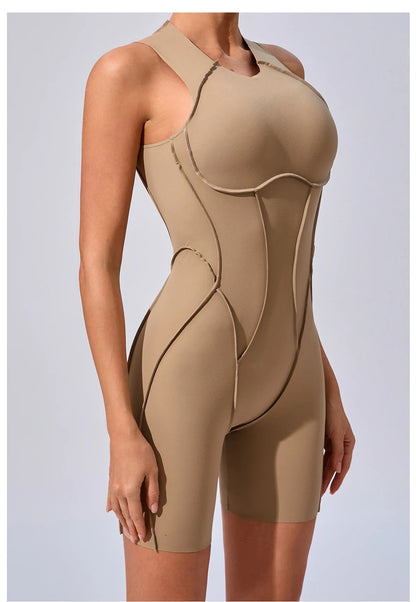 Sports Overalls Padding Sporty Jumpsuit Sportswear Woman Gym Clothing Suit for Fitness Women Bodysuit luvshop24