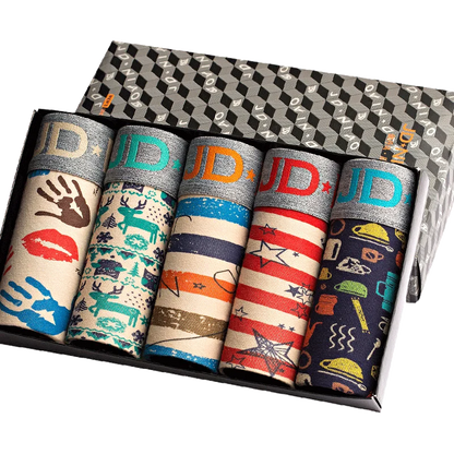 Hot Underwear Men Cotton Boxer Homme Brand Underpants Male Panties Breathbale Shorts U Convex Pouch Plus Size L-5XL luvshop24
