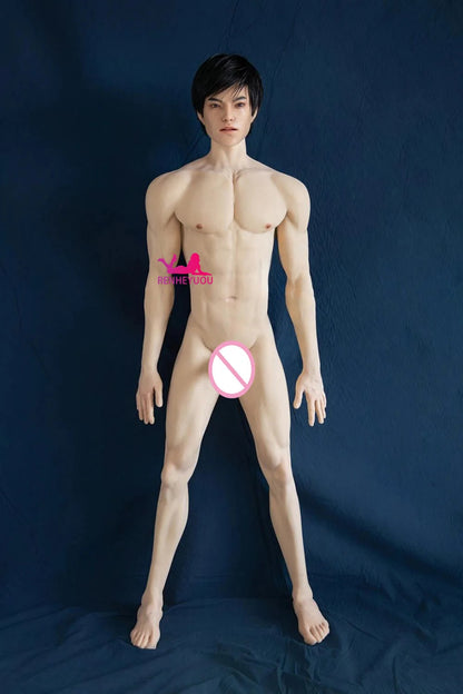 RENHEYUOU Penetrating Anal Sex Doll Male Gay Sex Toys Artificial Detachable Penis Big Dildo Silicone Sexy Adult Male Sex Doll luvshop24