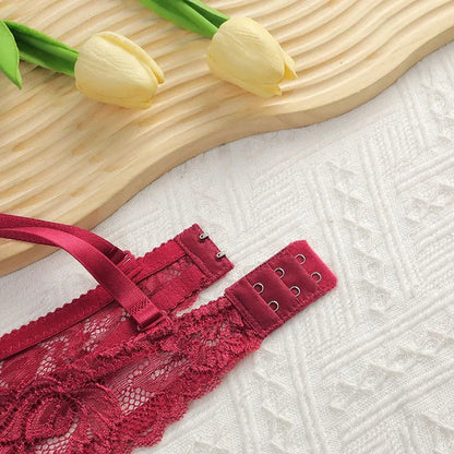 Lace Bras Set For Womens Sexy brs & panty sets Female Lingerie Embroidered 34/75 36/80 38/85 BCD Cup Underwear luvshop24