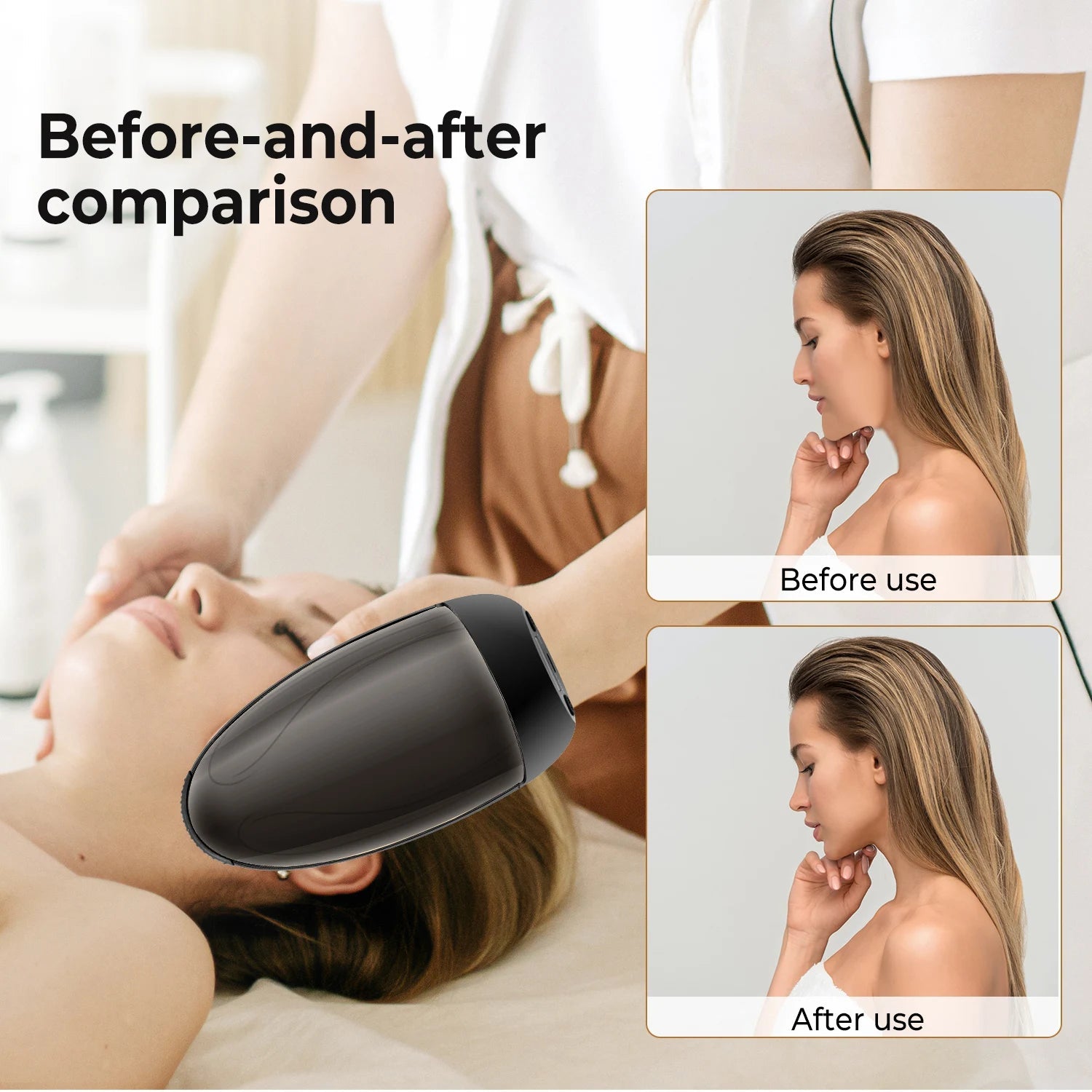 Barber Massager Professional Vibration Massager Barbershop Cordless Handheld Heat Massager USB Body Neck Back Head Face Massager luvshop24