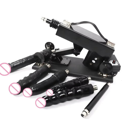 New Sex Machine for Couple Female Masturbation with Dildos Adjustable Angle Retractable Machine Gun Sex Toys luvshop24