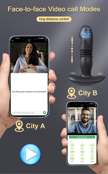 Telescopic Vibrating Butt Plug Anal Vibrator Wireless Remote Sex Toys for Women Ass Anal Dildo Prostate Massager Men Buttplug luvshop24