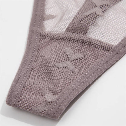 4Pcs Lace Bikini Panties Women Sexy Thongs Lace G-string Underpants S-XL Ladies Comfortable T-Back Underwear Sexy Lingerie 2022 luvshop24