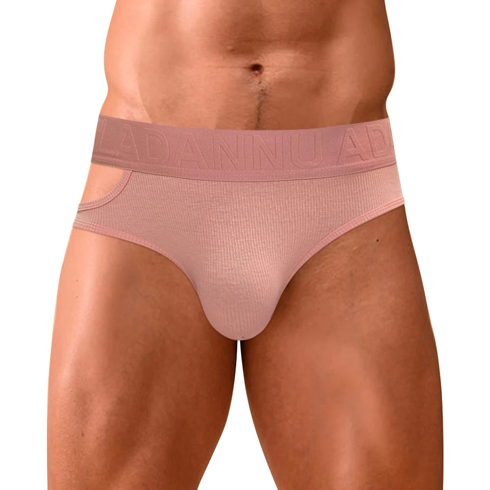 CMENIN Sexy Leg Strap Mens Sports Fitness Briefs Male Underwear Gays Slip Bikini Jockstrap Underpants Cotton Homme Bikini Briefs luvshop24