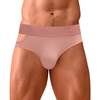 CMENIN Sexy Leg Strap Mens Sports Fitness Briefs Male Underwear Gays Slip Bikini Jockstrap Underpants Cotton Homme Bikini Briefs luvshop24