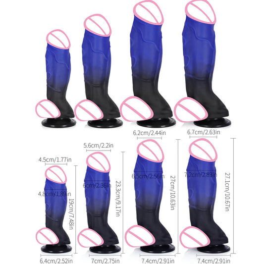 Xl Sexy Silicone Dildo Big Cock Huge Penis G-Spot Stimulation Woman Masturbator Anal Plug Dilator Prostate Massage ComfortGay18 luvshop24