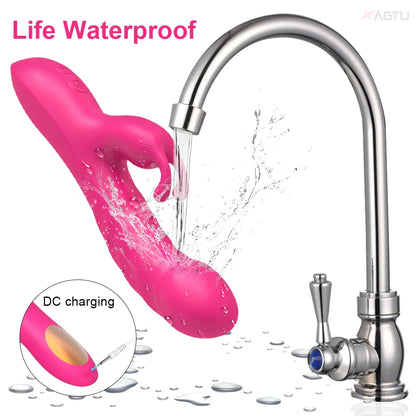 Rabbit Vibrator Realistic Dildo Sex Toys for Women 10 Vibration G Spot Clitoral Vibrators Stimulator Sextoy for Adults Goods 18+ luvshop24