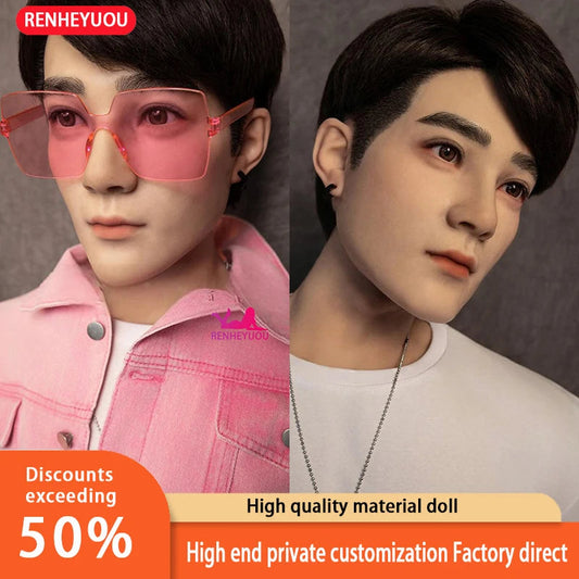 RENHEYUOU Sexy Adult Sex Doll for Women Real Size Gay Doll with Big Dildo Penis Lifelike Anal Female Masturbator Sex toys 18+ luvshop24