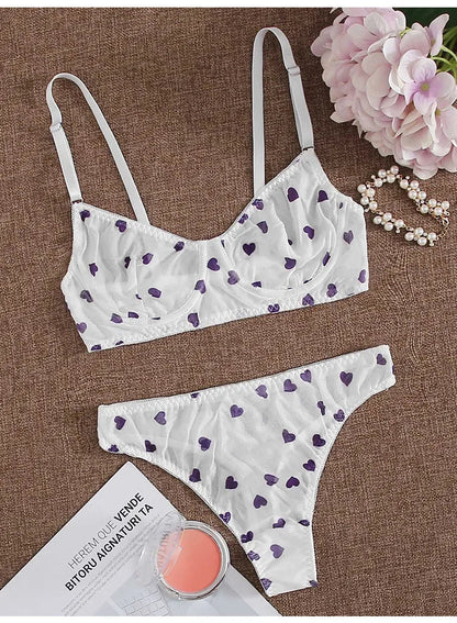Female Lingerie Sexy Lingerie for Women Body Shorts Push-up Bra Fancy Woman Underwear Transparent Intimate Lingerie Set luvshop24