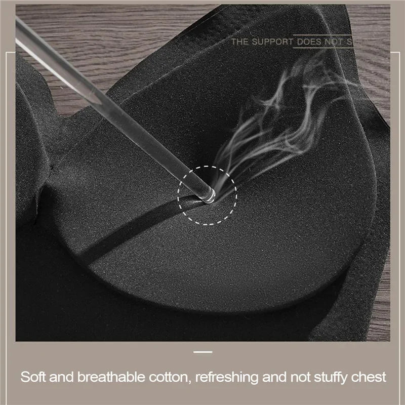 2024 Invisible Push Up Bra Backless Sexy Women Bras Low Cut Plunge Brassiere Open Back Wedding Underwear Seamless Lingerie luvshop24