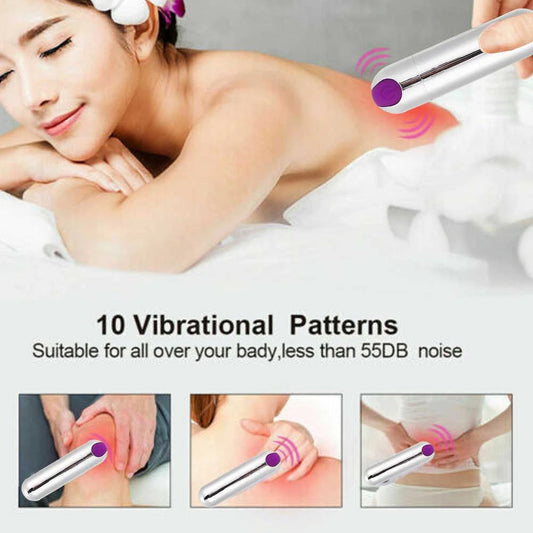 1pcs Body Massager Machine Portable USB Vibrator Massager Body Vibration Body Massager Womens Adult Vibration Massager Machine luvshop24
