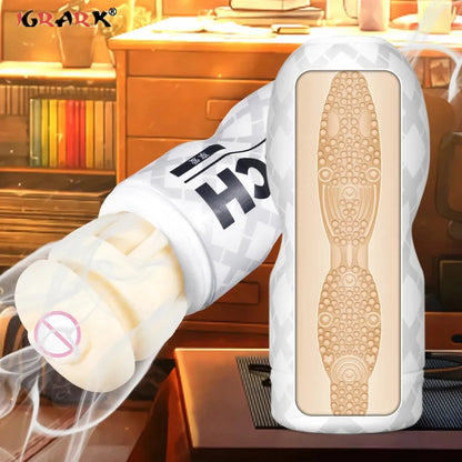 Male Masturbator Cup Soft Pussy Sex Toys Transparent Vagina Adult Endurance Exercise Products Vacuum Pocket Cup Sex Toys for Men luvshop24