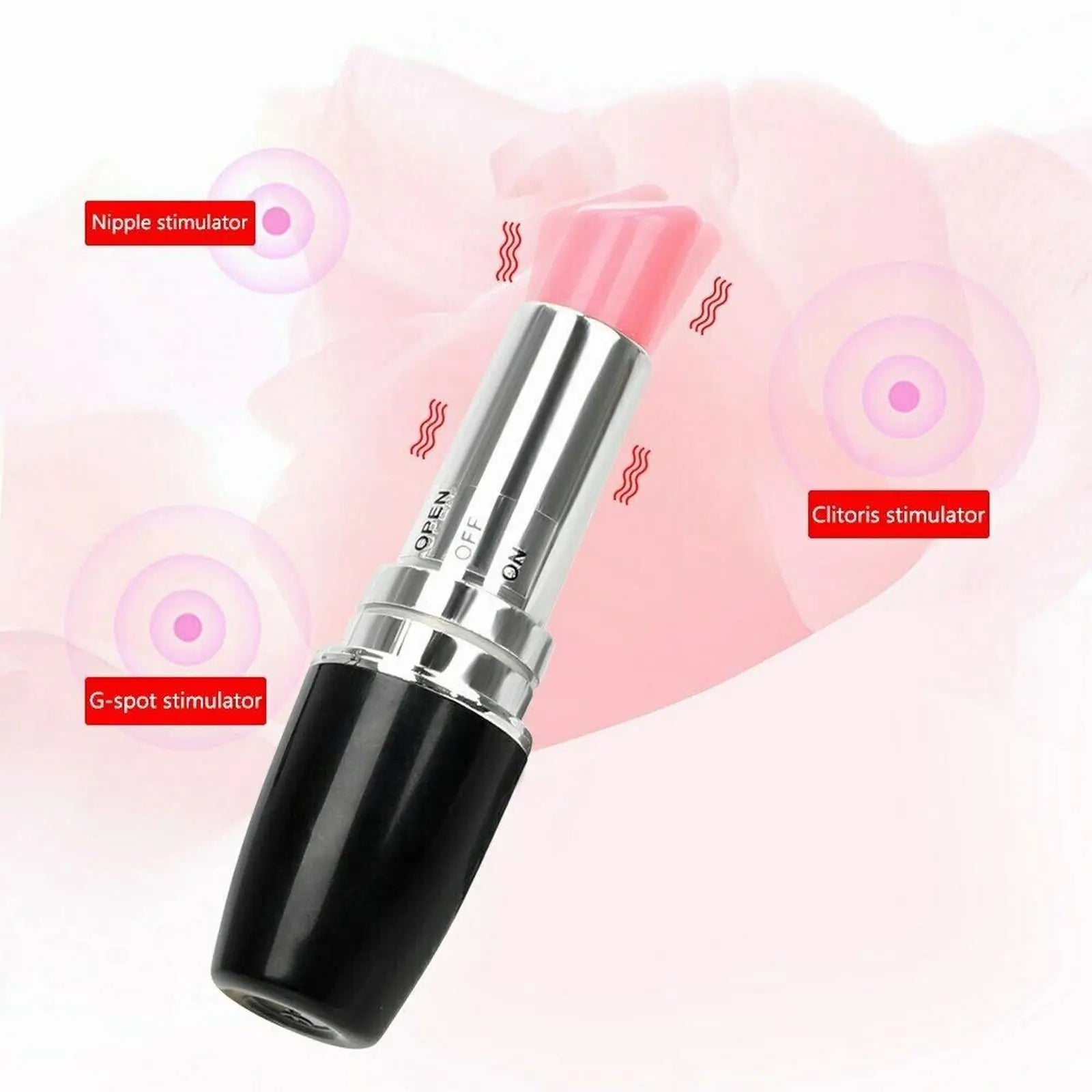 Mini Lipstick Vibrator Speed Adjustable Privacy Bullet Clitoris Stimulator Massage Erotic Sex Toys For Women Adult Products luvshop24