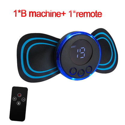 Neck Massager EMS Muscle Stimulator Electric Cervical Massage Patch Low Frequency Pulse Massage Pads Pain Relief Relaxation Tool luvshop24