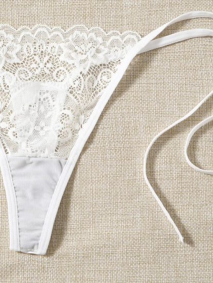 2pcs Low Waist Lace Thong For Women Sexy Panties Comfortable Underwear Female Underpants Lingerie C847 luvshop24