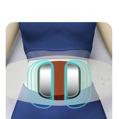 Electric Lumbar Traction Massager Adjustable Vibration Waist Massager Waist Spine Support Back Massage Machine Waist masajeador luvshop24