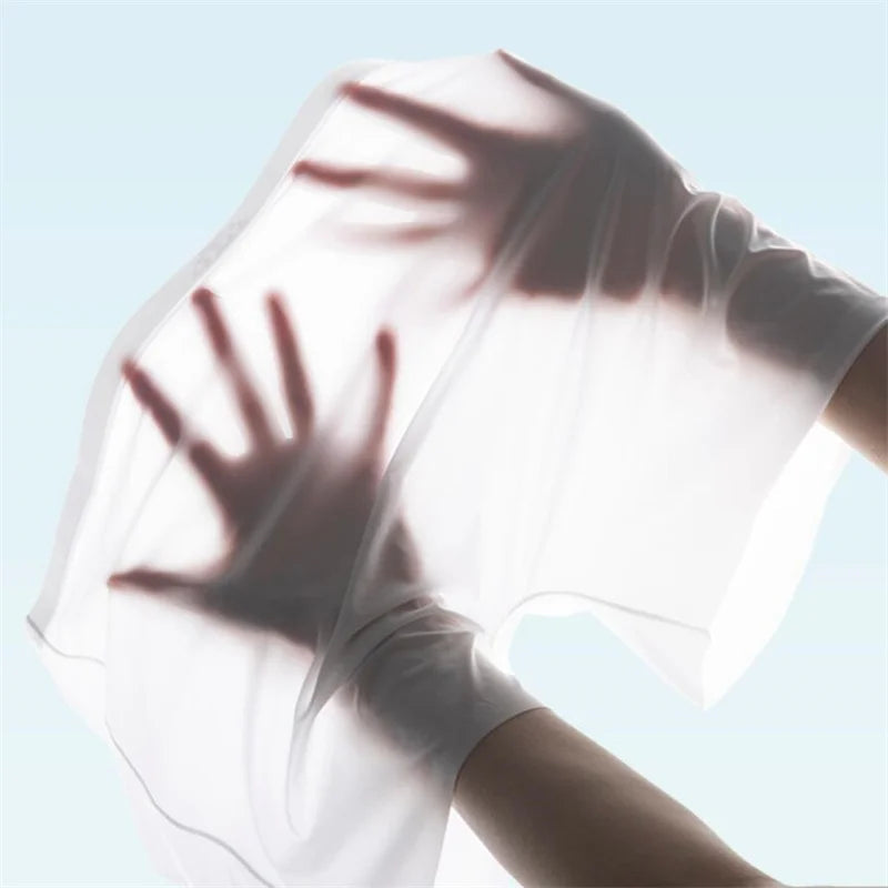 1-2 Pcs Ultra-thin Underwear Sexy Transparent 2022 New Mesh Ice Silk Mens Boxer Shorts Naked Seamless Plus Size Boxershorts Men luvshop24